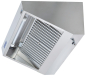 Preview: Wandhaube mit Motor und Regler, 2000 x 900 x 450 mm